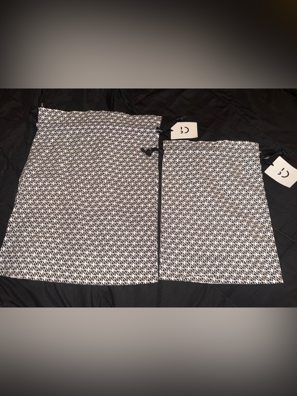Nordstrom‎ Black & White Storage Bags
